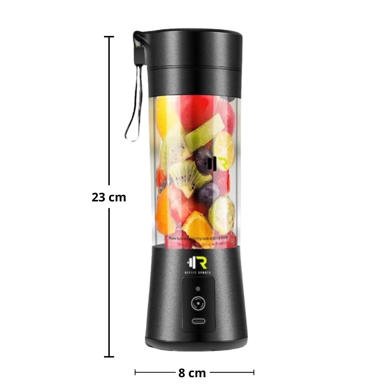 Portable Blender 380 ml - ReyFit Sports