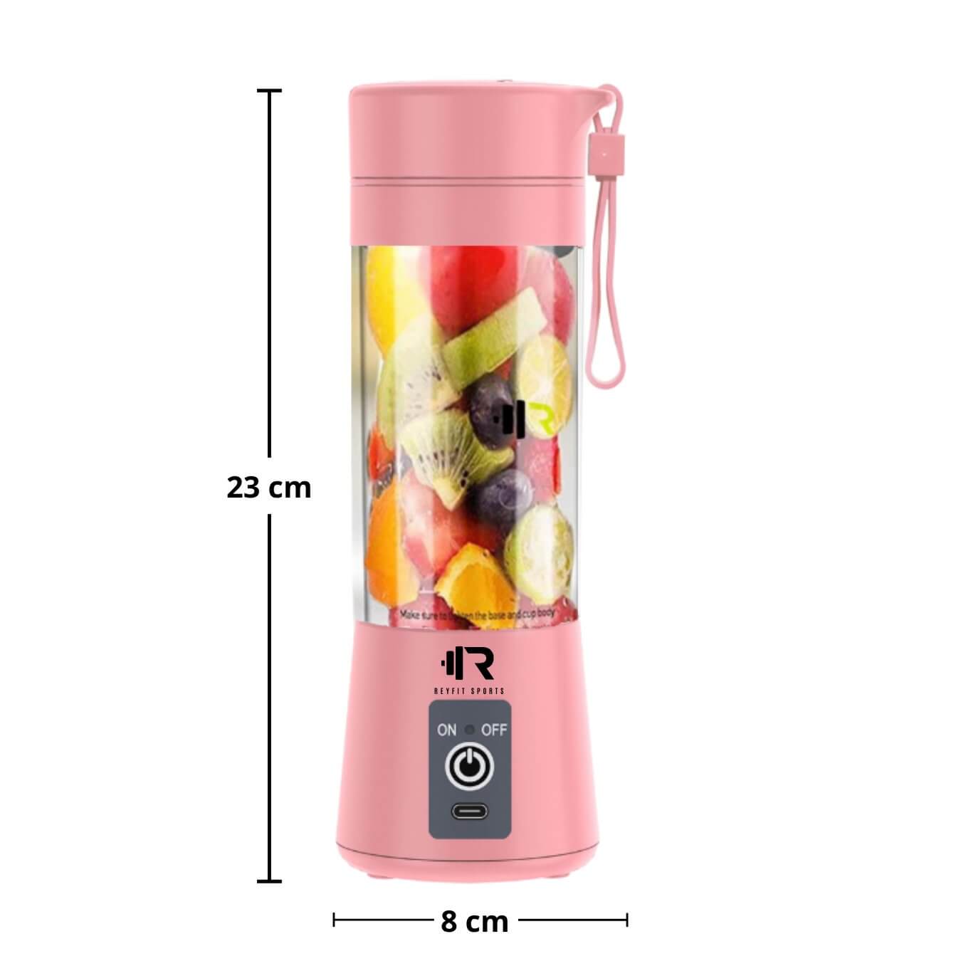 Portable Blender 380 ml - ReyFit Sports