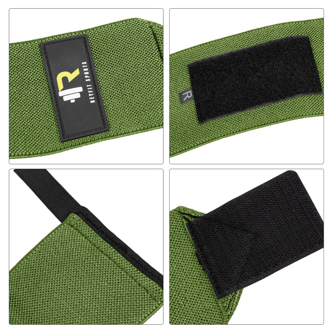 Wrist Wraps - Groen - ReyFit Sports