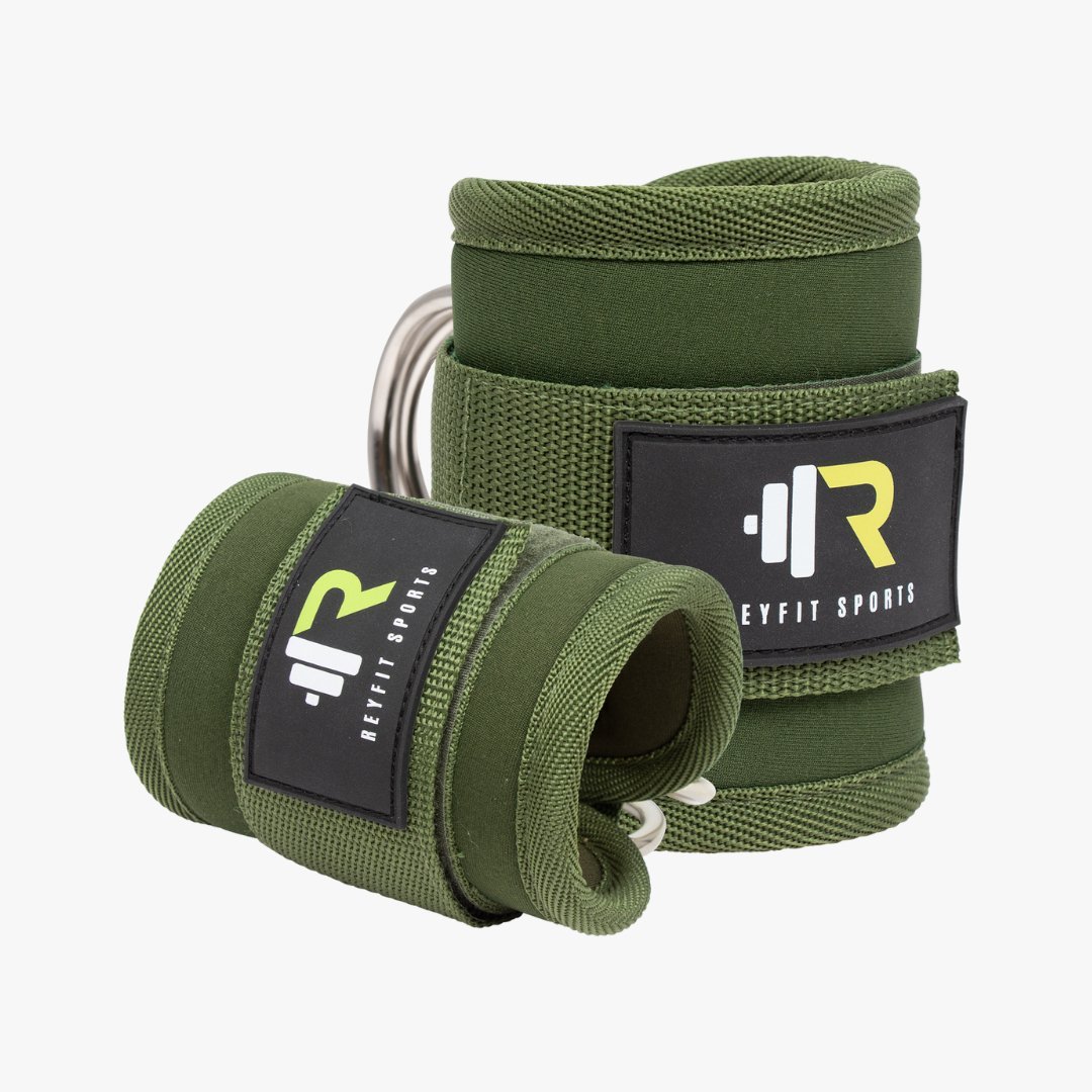 Enkelbanden fitness Ankle Straps - Groen - ReyFit Sports