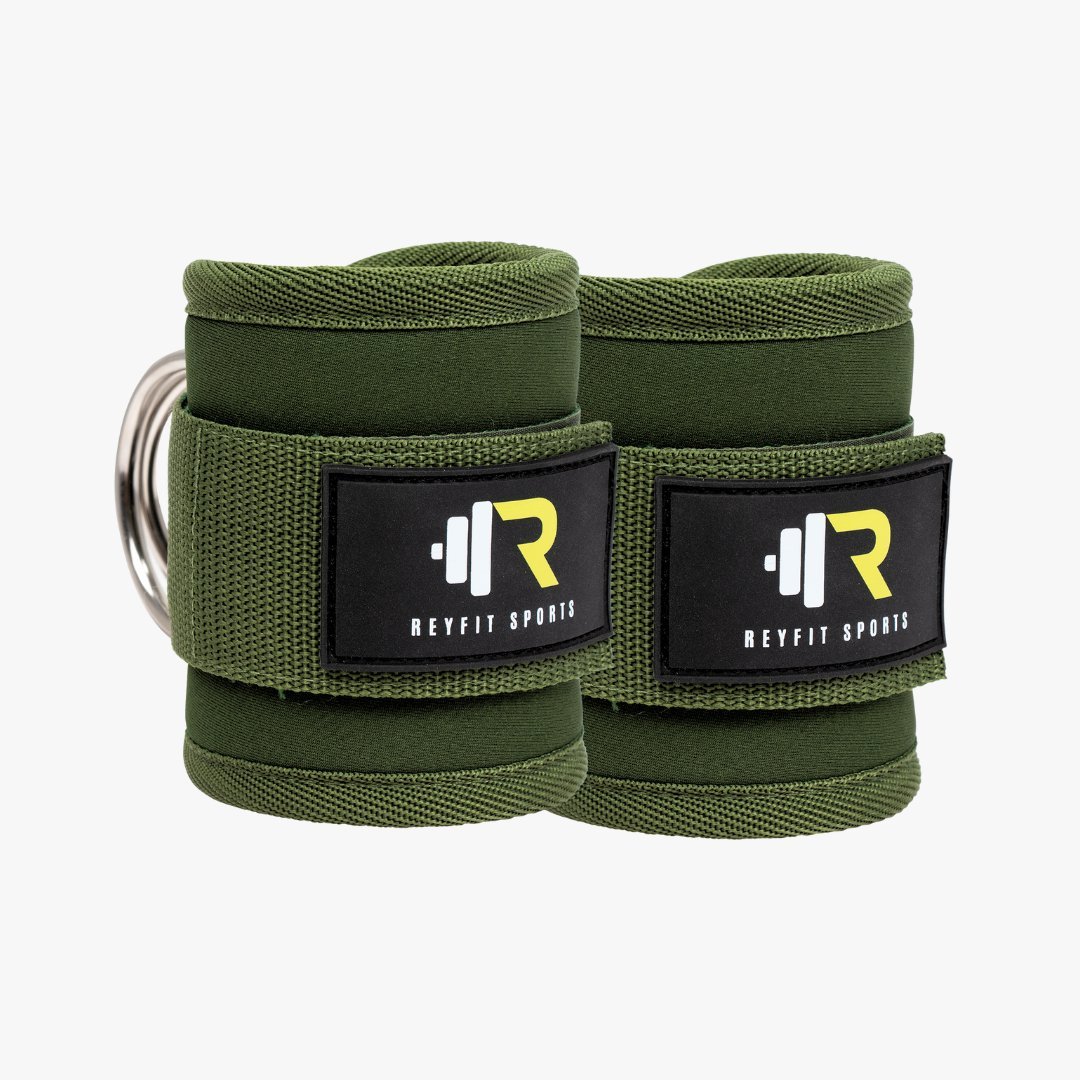 Ankle Straps kabelmachine - Groen - ReyFit Sports