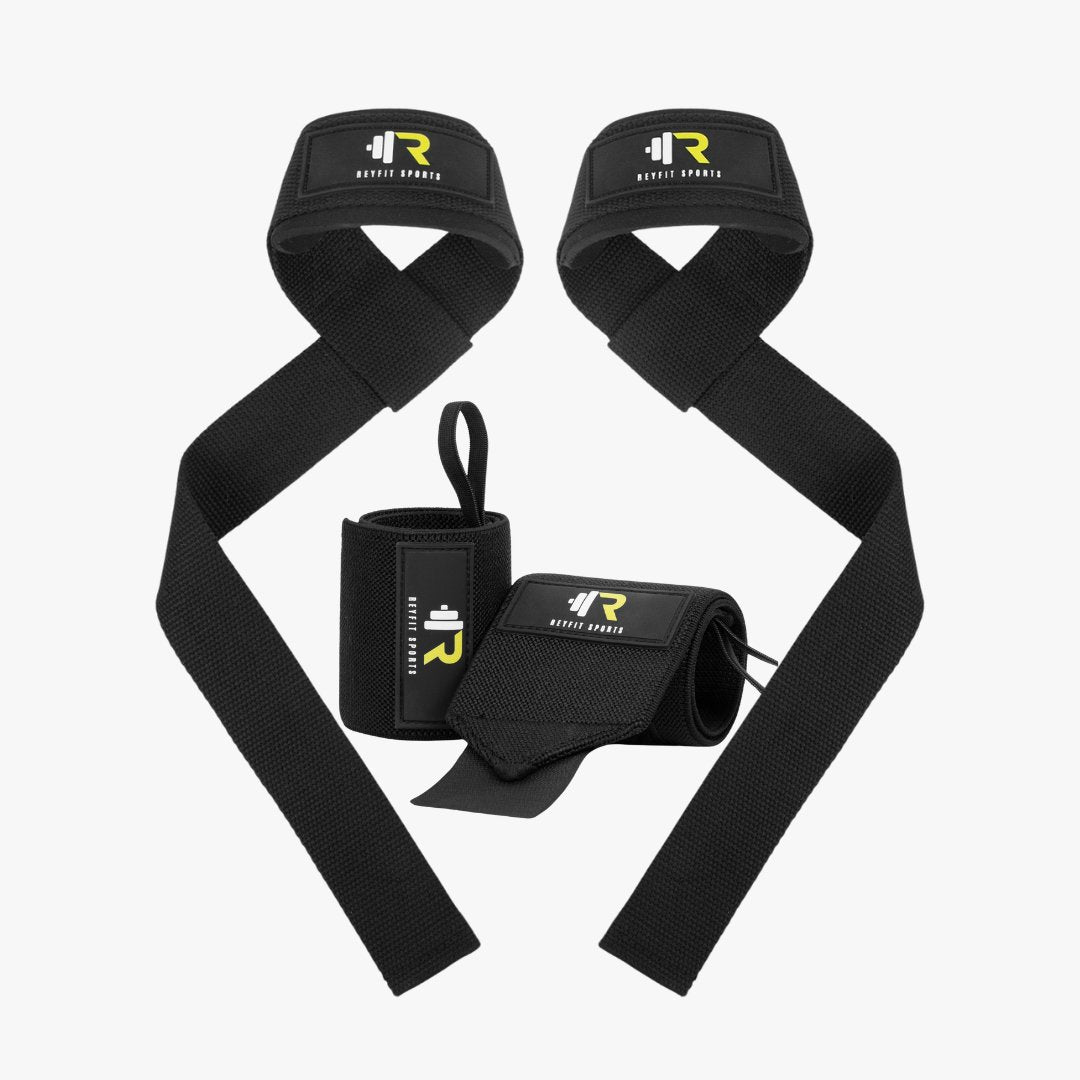 Lifting Bundle - Lifting Straps + Wrist Wraps - ReyFit Sports