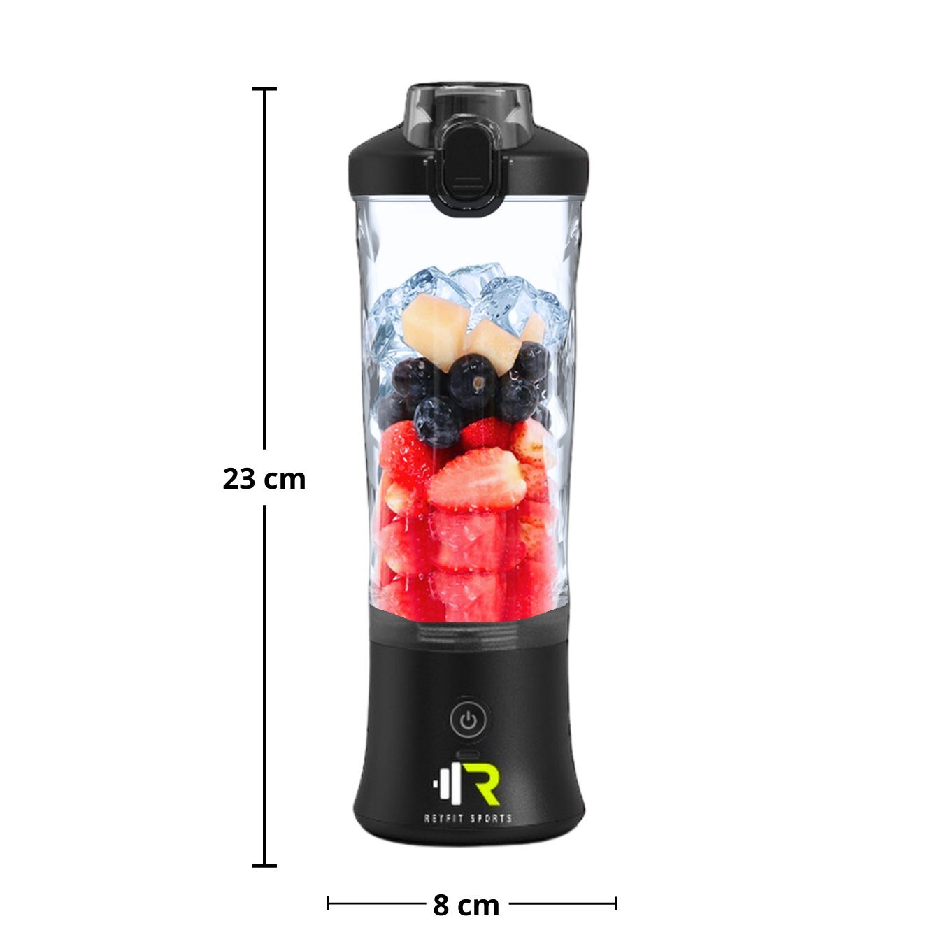 Draagbare Blender 600 ml - ReyFit Sports