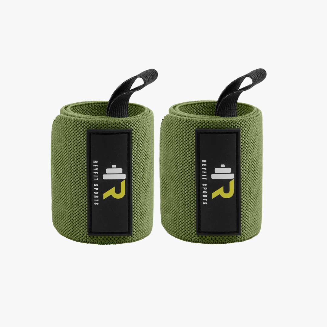 Wrist Wraps - Groen - ReyFit Sports